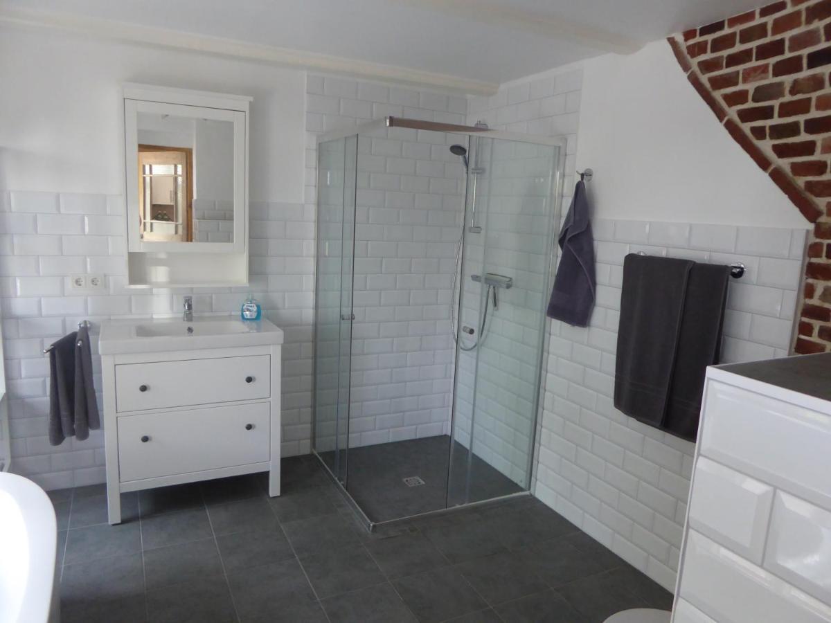 Ferienwohnung Elise Im Gulfhof Am Kanal Grossefehn Екстериор снимка