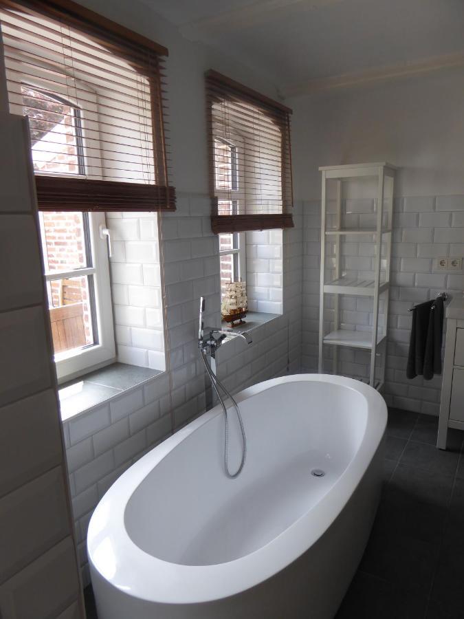 Ferienwohnung Elise Im Gulfhof Am Kanal Grossefehn Екстериор снимка