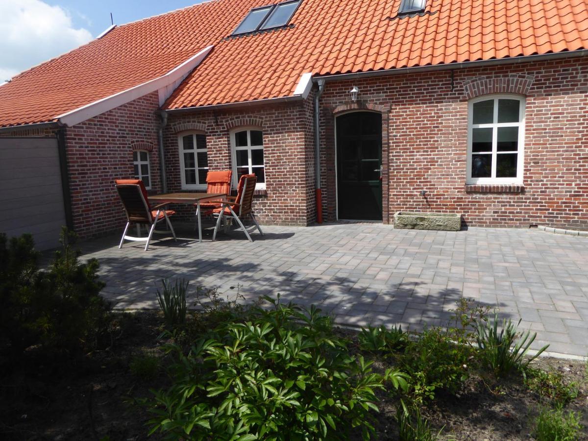 Ferienwohnung Elise Im Gulfhof Am Kanal Grossefehn Екстериор снимка