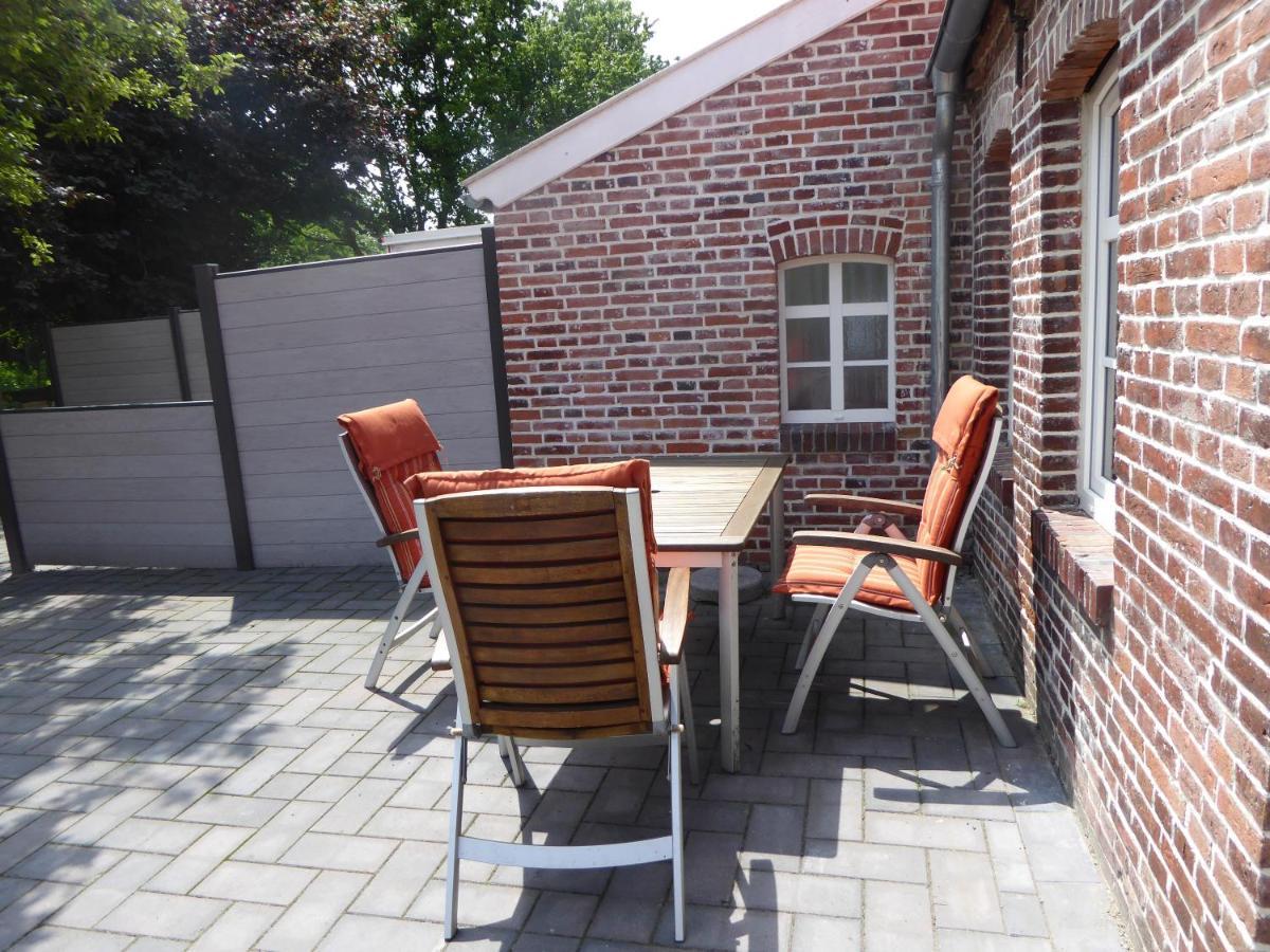 Ferienwohnung Elise Im Gulfhof Am Kanal Grossefehn Екстериор снимка