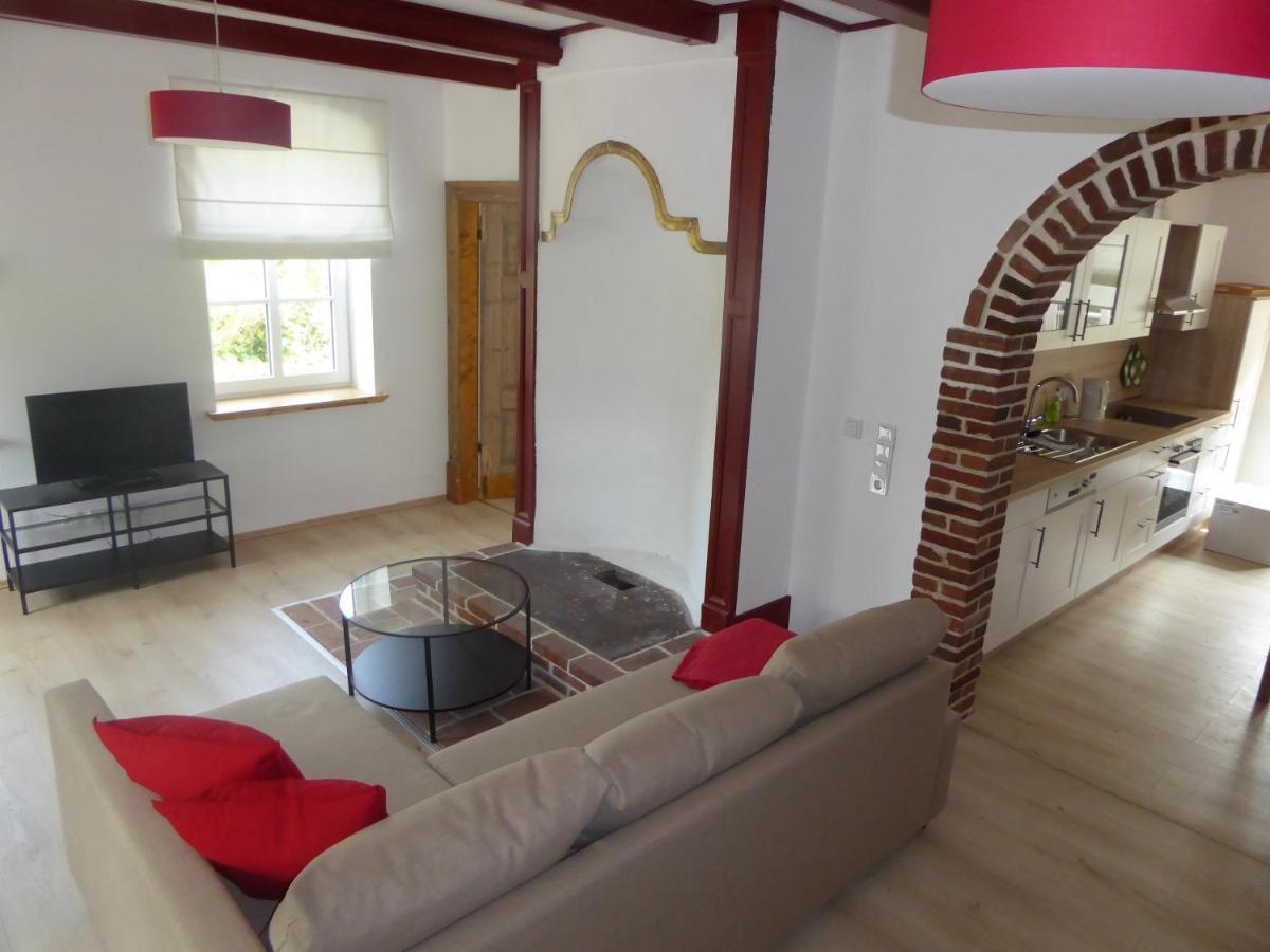 Ferienwohnung Elise Im Gulfhof Am Kanal Grossefehn Екстериор снимка